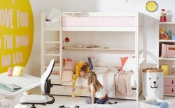 CAMERETTA con Letto MONTESSORI 3 Stile Nordico CAMERETTE BAMBINI Shabby Chic