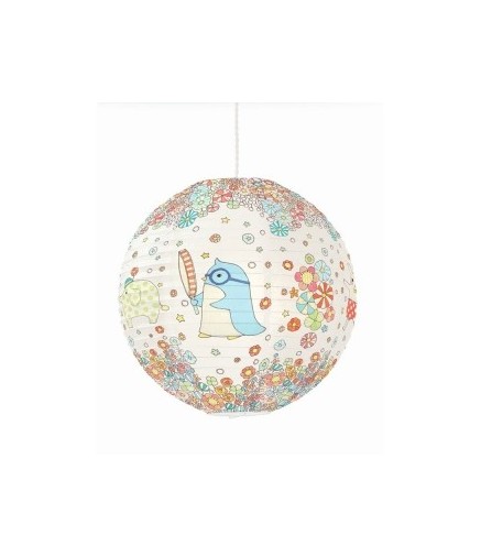 Lampadario carta riso Pinguino Djeco Lampadario carta riso Pinguino Djeco