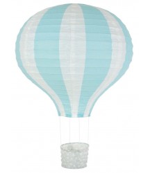 Lampadario Mongolfiera Azzurro