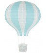 Lampadario mongolfiera azzurro