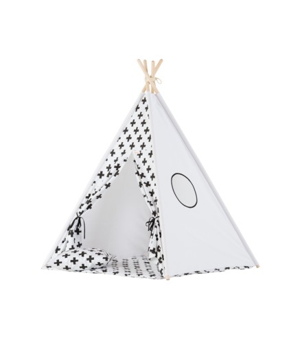 Tenda Tepee Croci Nere Tenda Tepee Croci Nere