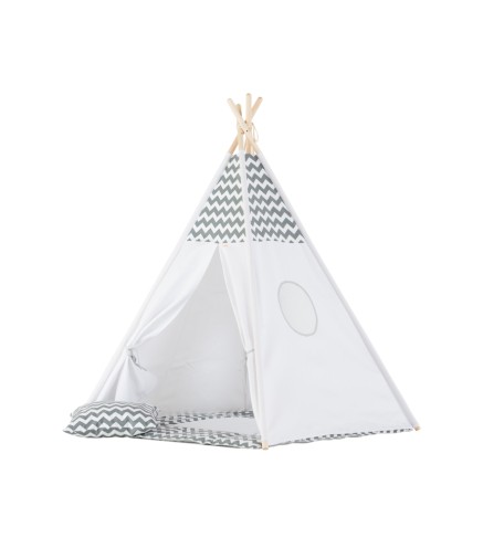 Tenda Tepee Zig Zag Grigio Tenda Tepee Zig Zag Grigio