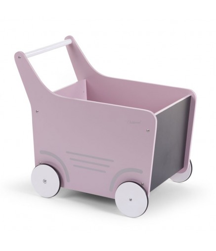 Porta Giocattoli Carrello Rosa Porta Giocattoli Carrello Rosa