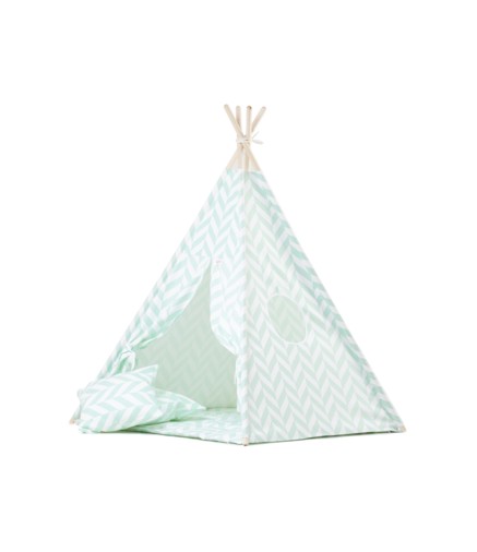 Tenda Tepee Chevron Menta Tenda Tepee Chevron Menta