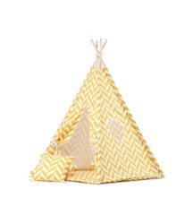 Tenda Tepee Chevron Giallo