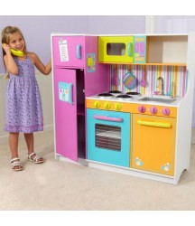 Cucina Giocattolo Deluxe Grande E Colorata Big And Bright In Legno Kidkraft