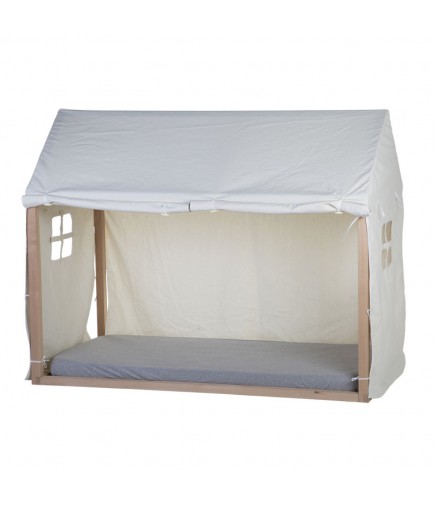 Copertura Bianca Per Letto Montessori 70x140 cm Copertura Bianca Per Letto Montessori 70x140 cm