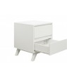 Comodino Anne Retro 2  Bianco  Bopita