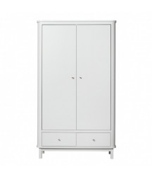 Armadio 2 Ante Oliver Furniture Bianco