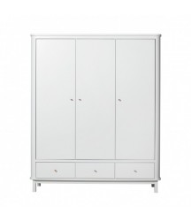 Armadio a 3 Ante Oliver Furniture Bianco