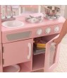 Cucina Giocattolo Vintage In Legno- Rosa Kidkraft